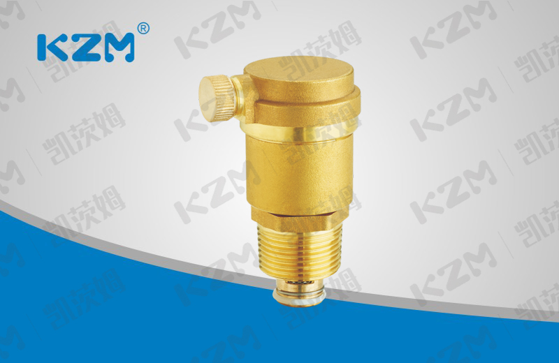 Brass automatic one-way exhaust valve