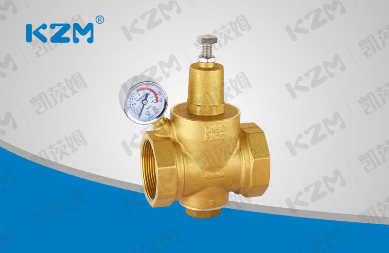 Brass piston pressure reducing valve