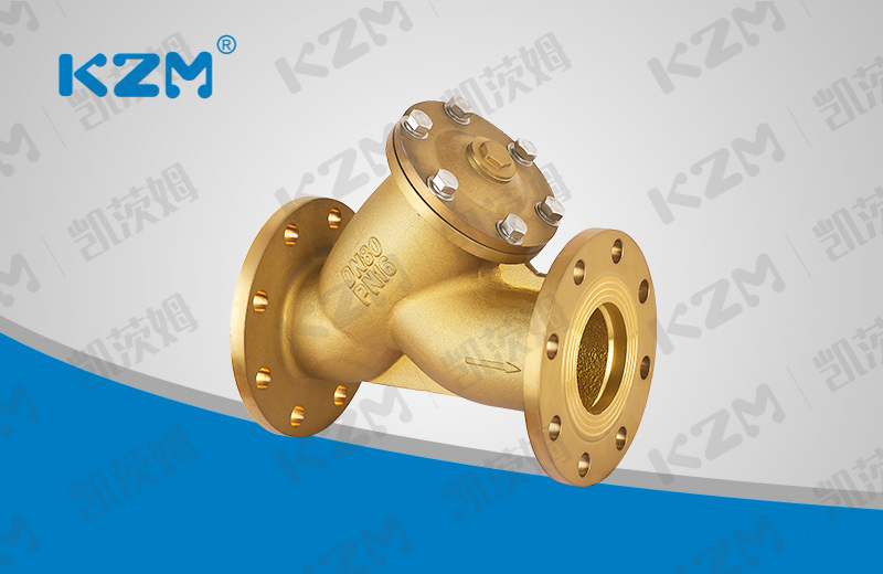 Brass flange filter