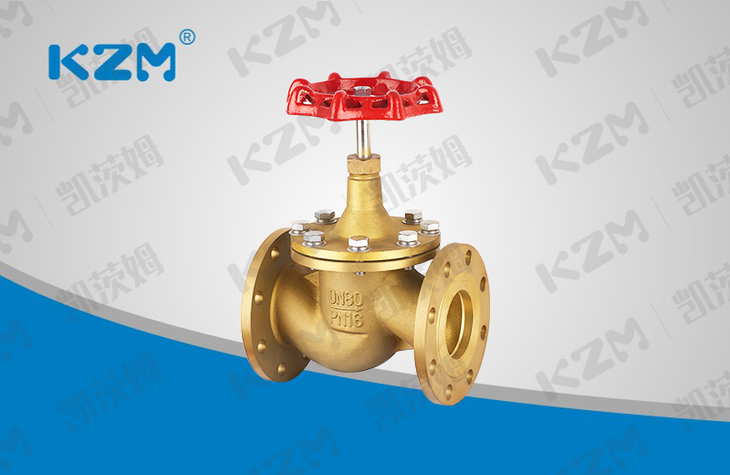 Brass flange globe valve