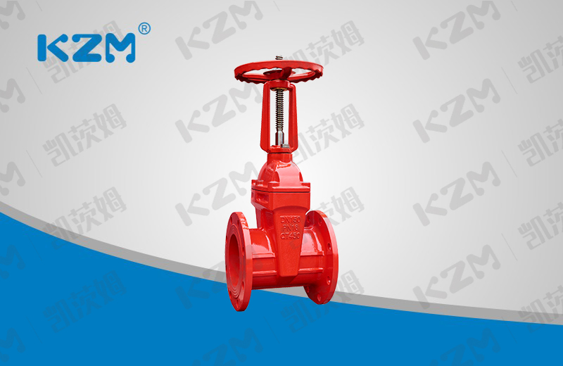 Fire rising stem gate valve