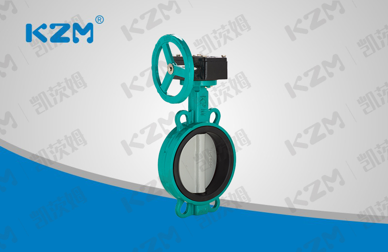 Wafer soft seal butterfly valve