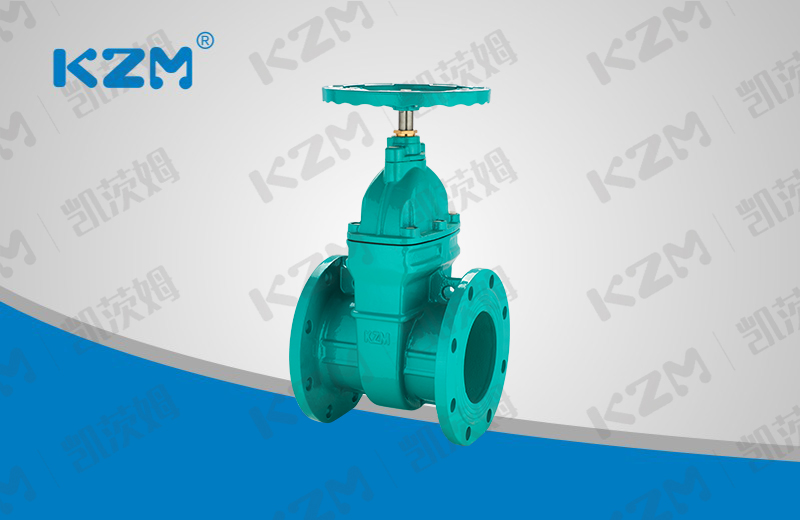 Copper core protection non-rising stem gate valve