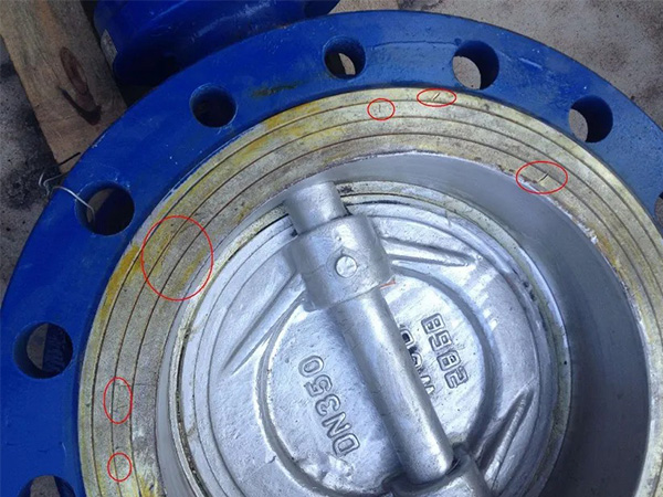 Six reasons for valve sealing surface damage