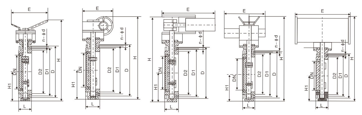 Two-way flow hard-touch hard-sealed rotary ball valve(图1)