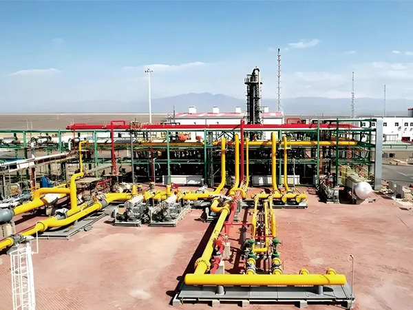 The first gas storage group in Northwest China realizes the same production and supply of gas from t(图1)